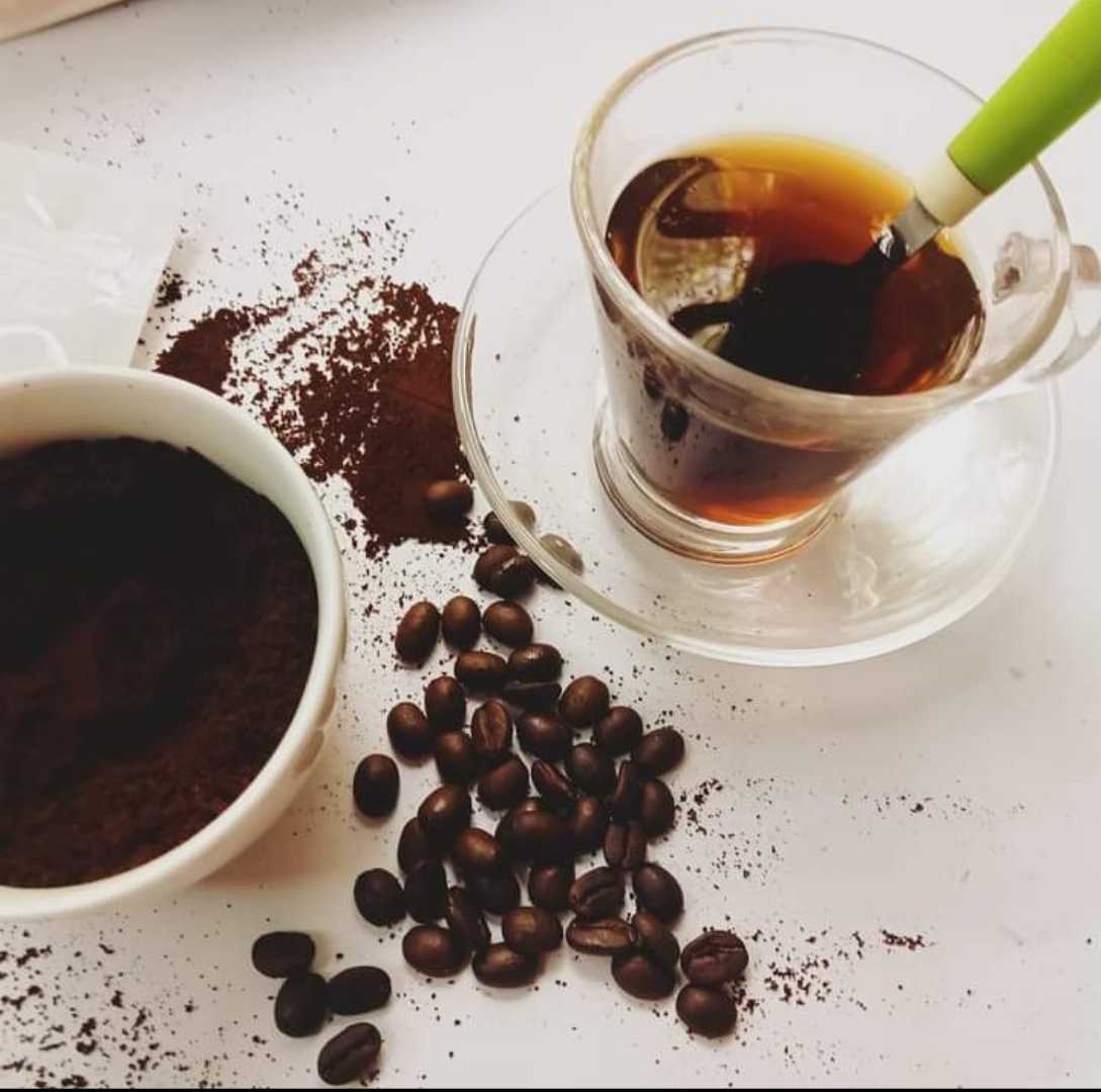 Black,coffee,powder,